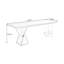 Bureau rectangulaire en bois massif brun-117867014