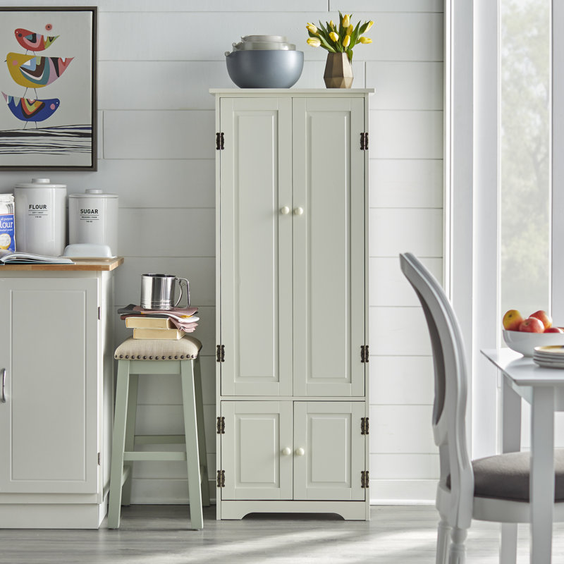 60'' Kitchen Pantry, White