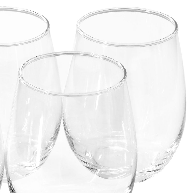 Ensemble de verres à vin sans pied 18 oz 4 pièces Gibson Home Belinni