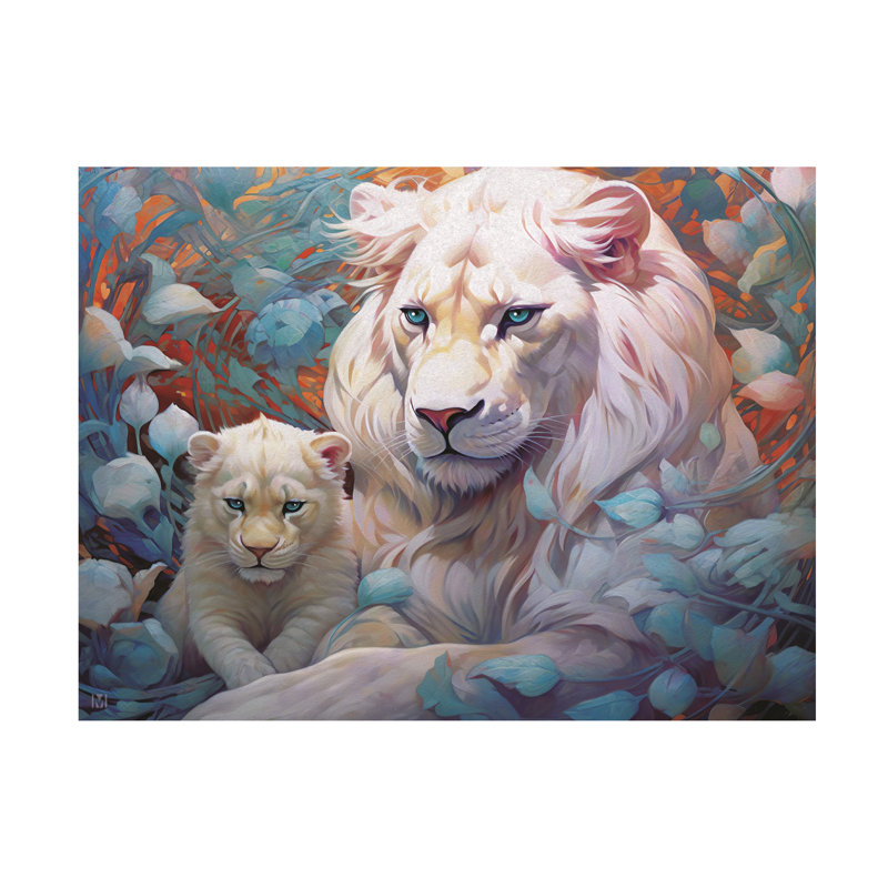 Art sur toile Michael David, H 35 po x l 47 po