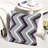 Chevron Faux Fur Chevron 20" Throw Pillow Cover-2105491176