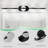 35" Modern Minimalist Bathroom Vanity Light, LED 5 Bulb Crystal Sand Acrylic Shades, Wall Mounted Decorative Lighting Fixture, Suitable For Bathroom Vanity Mirror (Black)-732184589