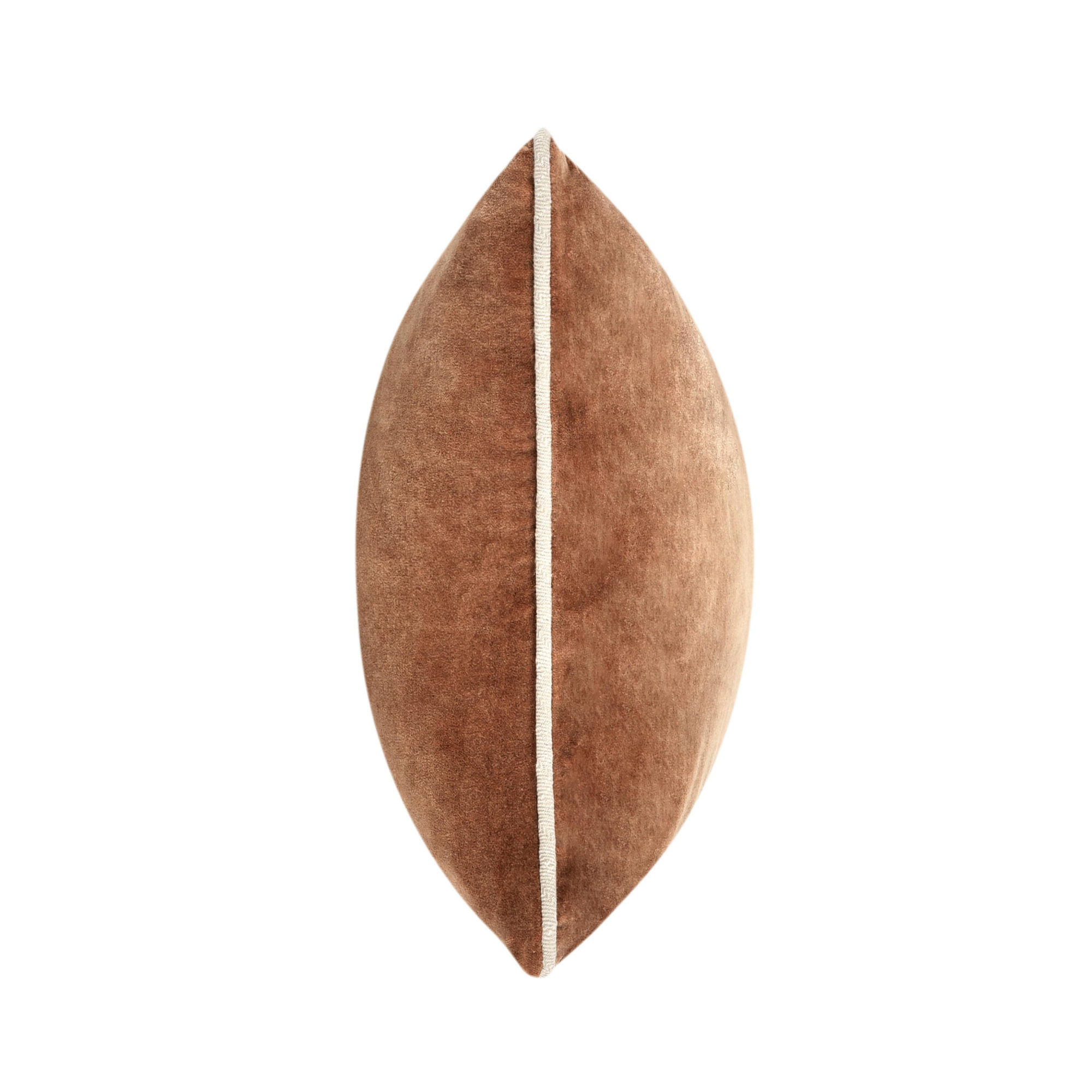 Goodall Throw Pillow, Hazel Brown, Rectangle 12"H x 16"W