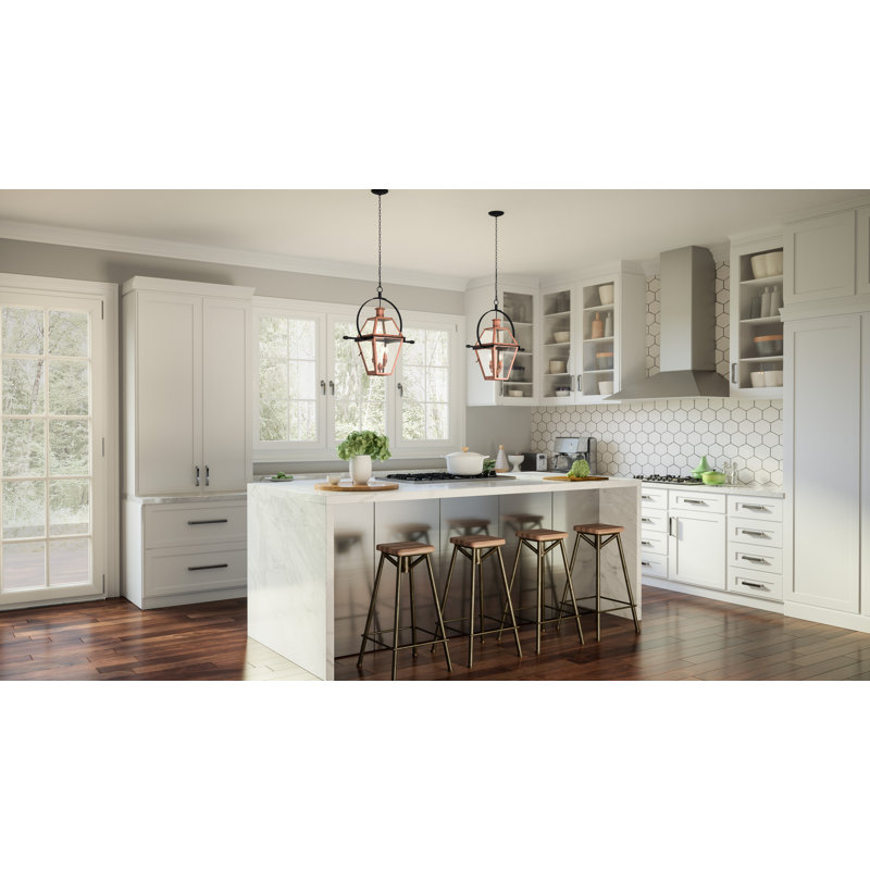 Haika 2 - Light Lantern Pendant, Aged Copper