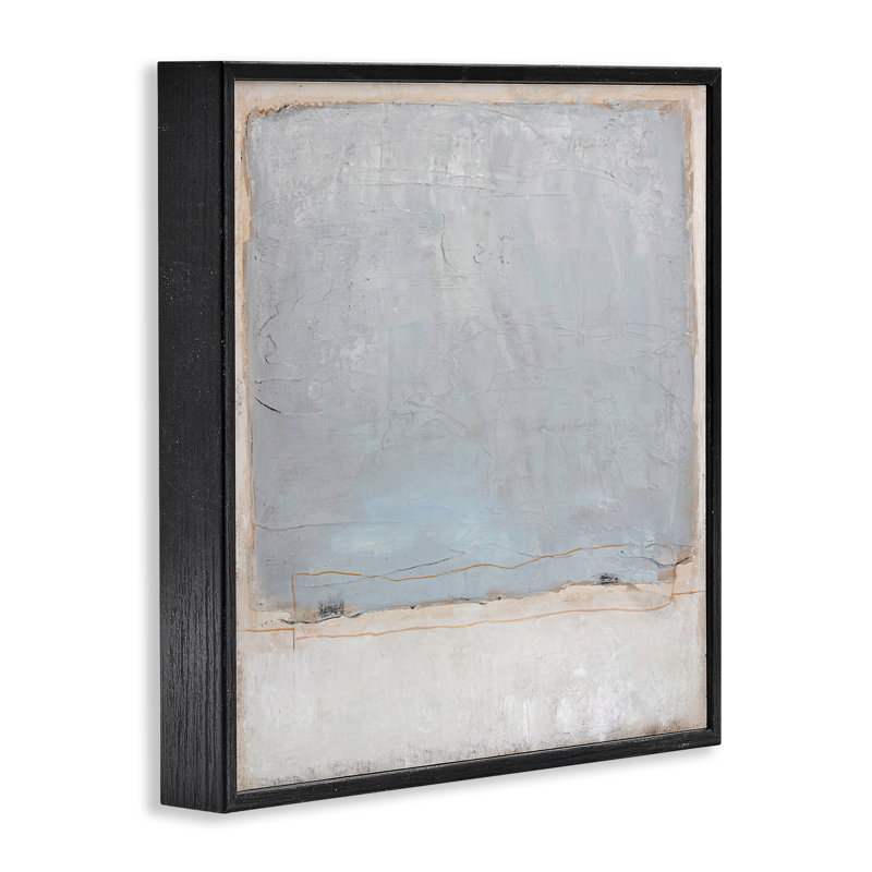 «Solenn Rustic Neutrals», estampe numérique encadrée, design par Design Fabrikken, Giclée encadrée noir minuit