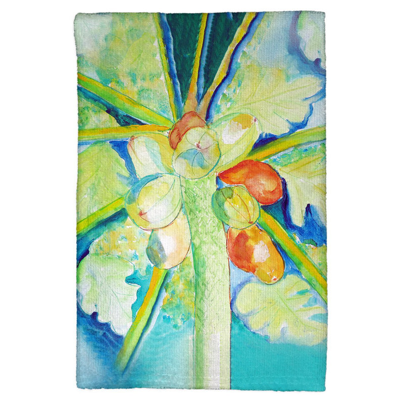 Serviette à main papaye tree