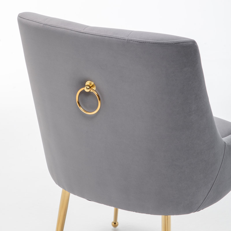 Chaise d'appoint Mayreli, Gris
