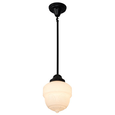 Luminaire suspendu simple à 1 lumière