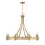  Camden 8-Light Chandelier in Warm Brass-1309545277-1309545248