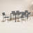 Ottie 6 - Person Patio Dining Set with Rectangular Table-1755741365