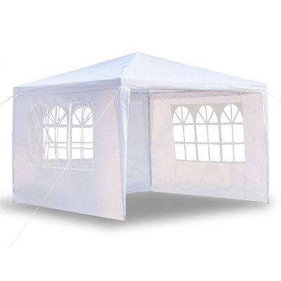 10 Ft. W x 10 Ft. D Steel Party Tent Canopy