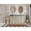 Meuble-lavabo double 72 po avec plateau Charlotte-94620666