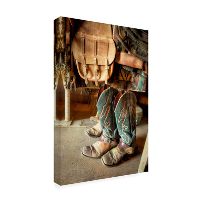 Vieilles bottes Esperio par Lisa Dearing