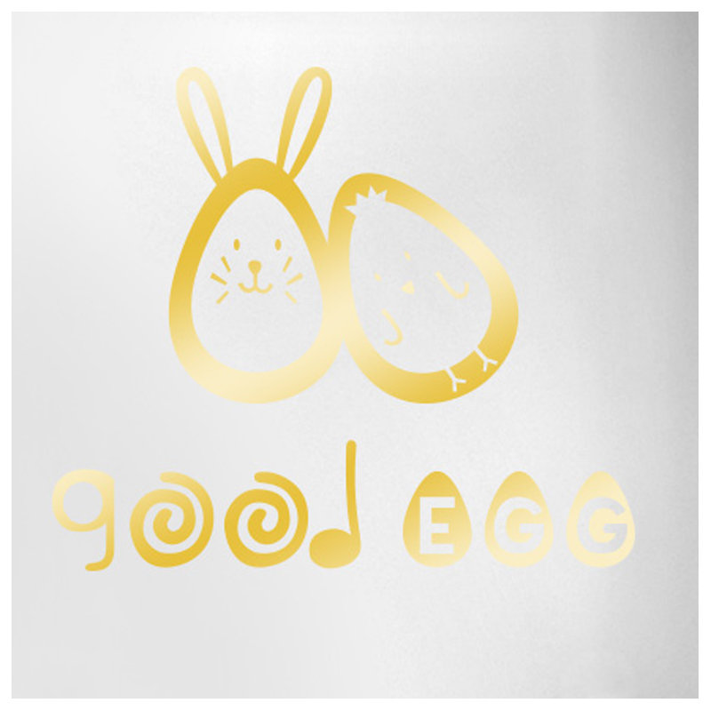 Animals Wall Decal, Shiny Gold