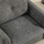 Canapé-fauteuil en chenille de 42 po de large Talvi-115694837