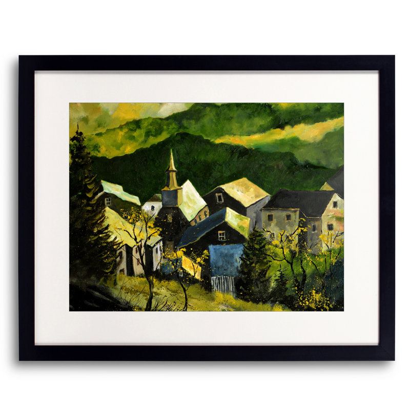Belgian Village Print by Pol Ledent, 16" H x 20" W