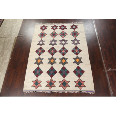 One-of-a-Kind 7'10" x 10'7" Rectangle Area Rug in Ivory