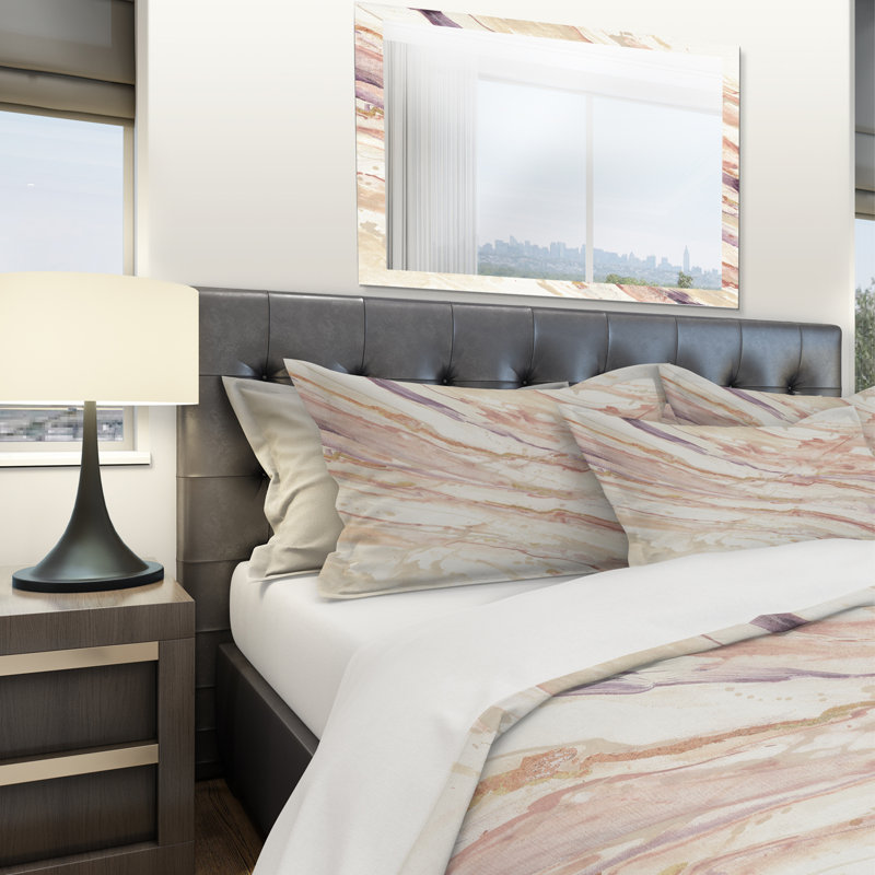 Copper Shabby Dreams - Ensemble de housse de couette Shabby Elegance - Microfibre de polyester