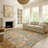 Machine Washable Indoor/Outdoor Chantille ACN2587 Floral Rug-829140942-829140940