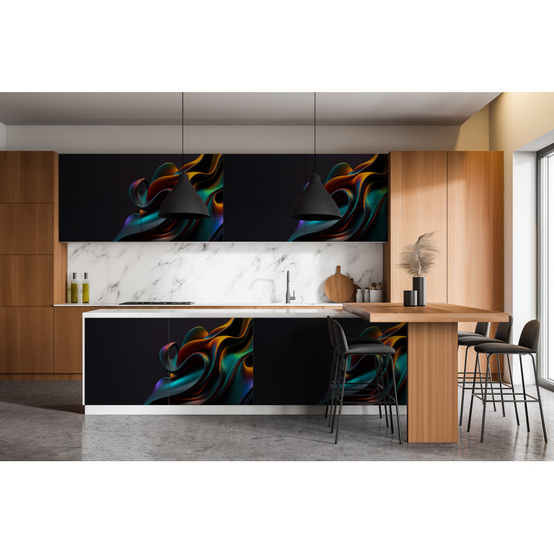 Carmya 100 cm x 50 cm Matte Peel & Stick Wallpaper Roll