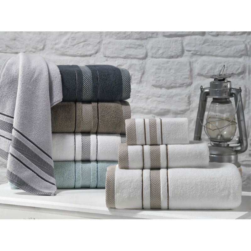 Enchasoft Hand Towel, Silver