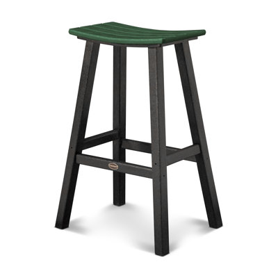 POLYWOOD® Contempo Saddle Bar Stool