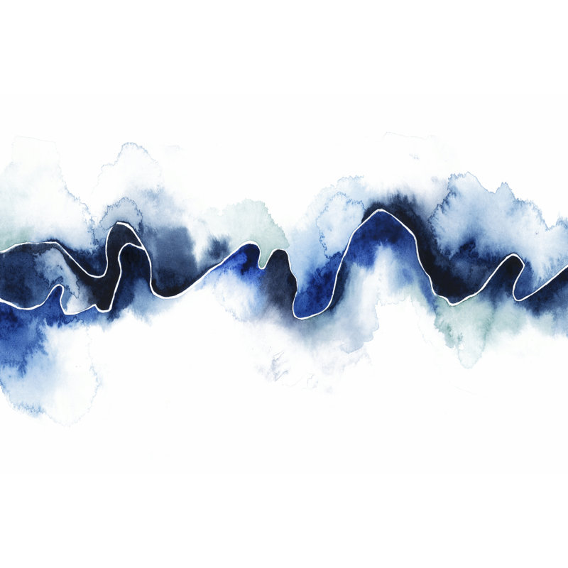Glacial Break III by Grace Popp - Wrapped Canvas Painting, 20cm H x 30cm W x 3.8cm D