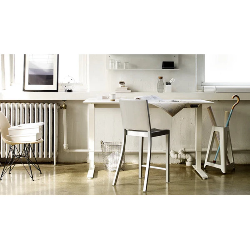 Tabouret de comptoir en métal Hankins