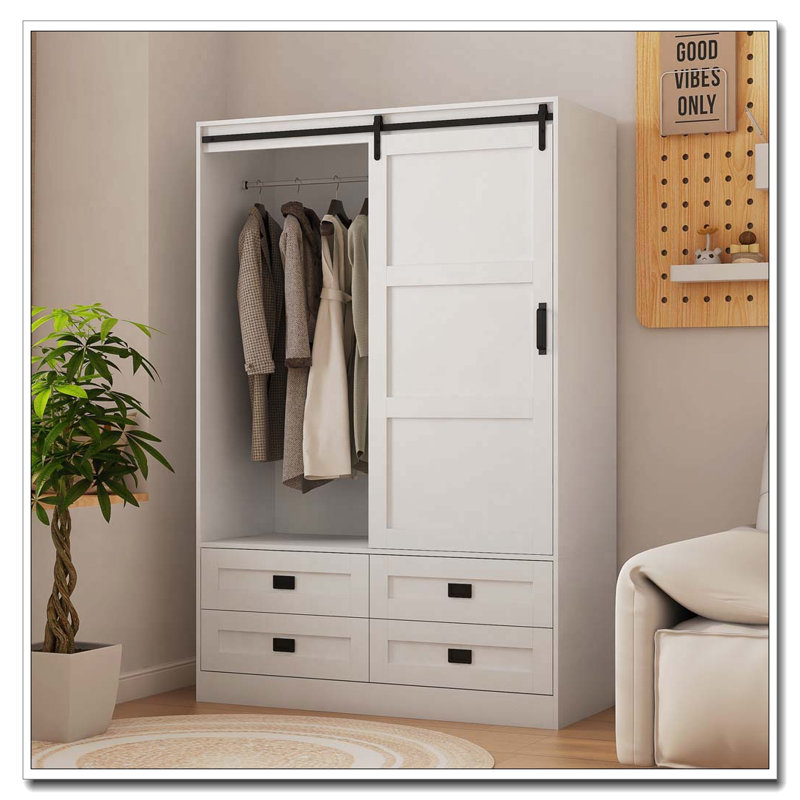 Armoire-penderie Armoire, Blanc