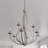9 - Light Steel Dimmable Chandelier
