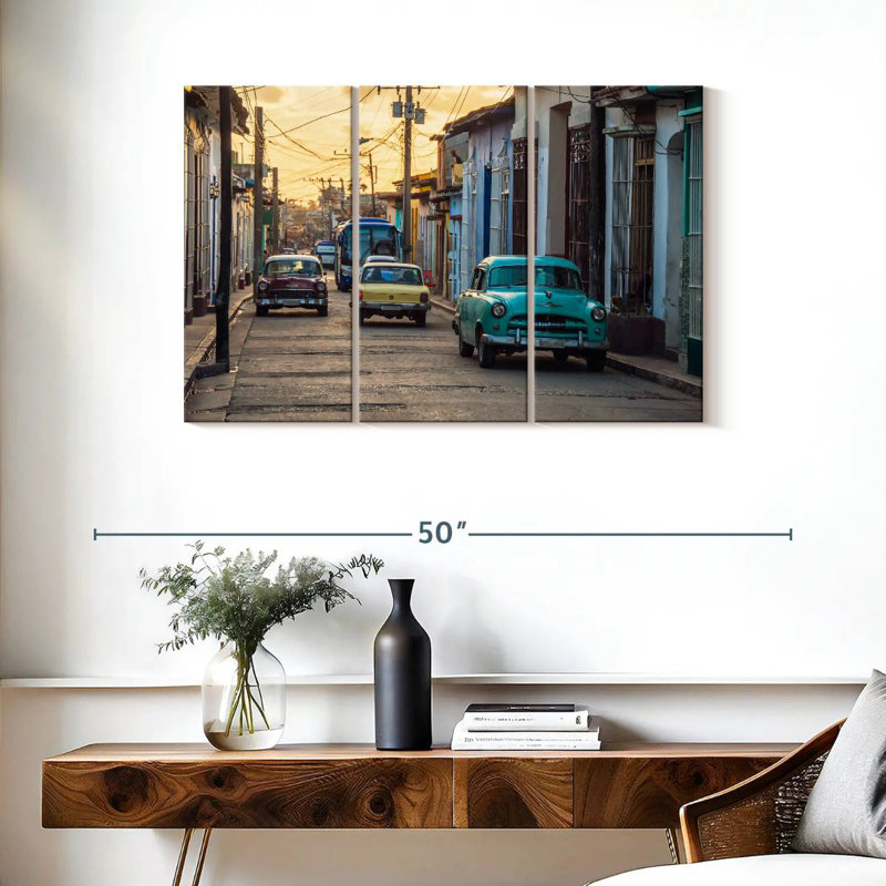 Mehar Cuban Street Cars, H 24 po x l 38 po