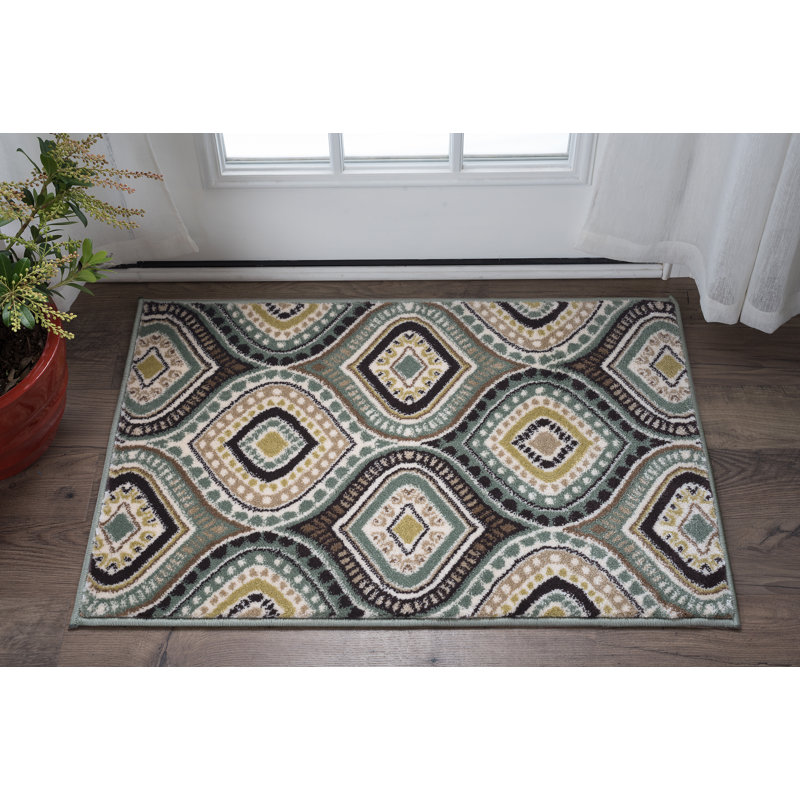 Tapis écume de mer / brun Martello, Rectangle 2 pi x 3 pi