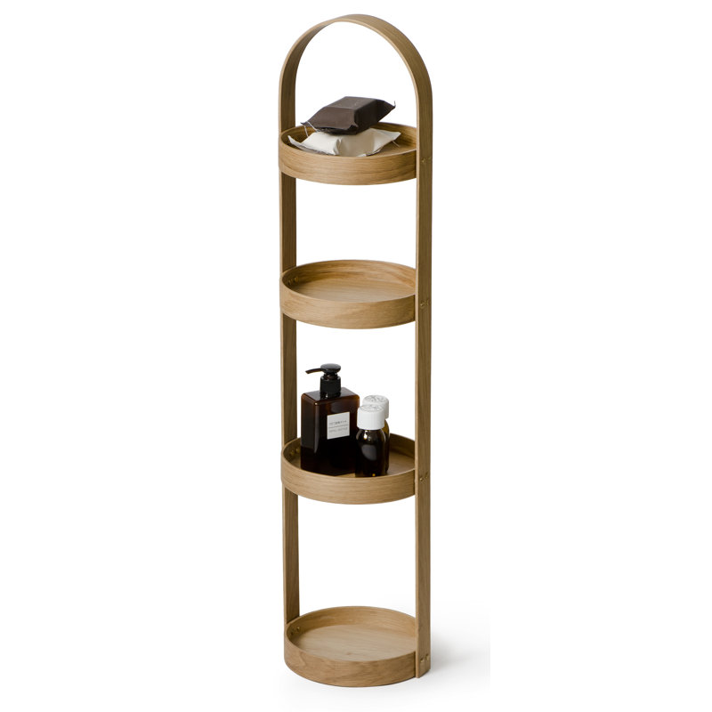 Ayven Shower Caddy, White Oak