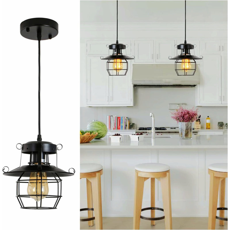Jadesha 1 - Light Black Single Pendant