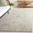 Calai Hand Tufted Wool Cotton Oriental Rug in Ivory/Blue-2051630568