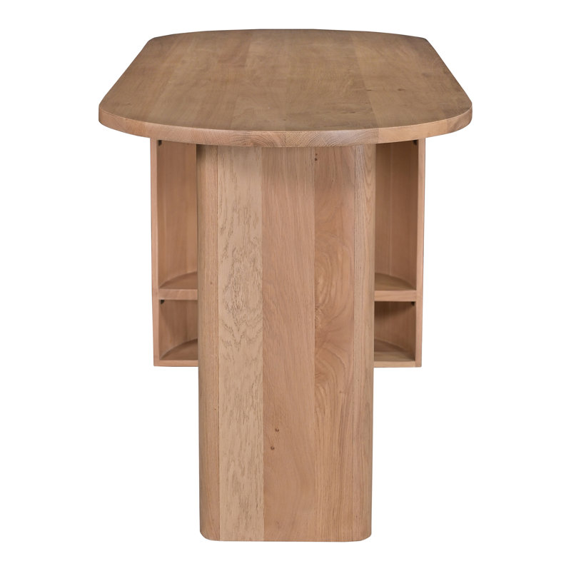 Theo Solid Wood Writing Desk