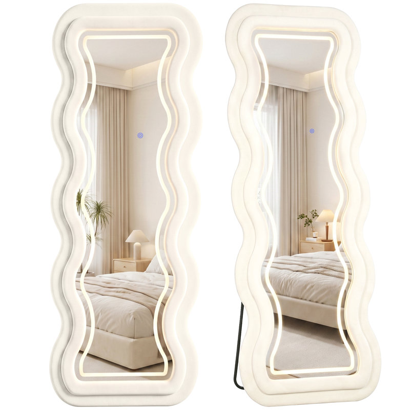 Wavy Full Length Mirror