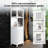 Lizania Bamboo Freestanding Linen Cabinet-953718979