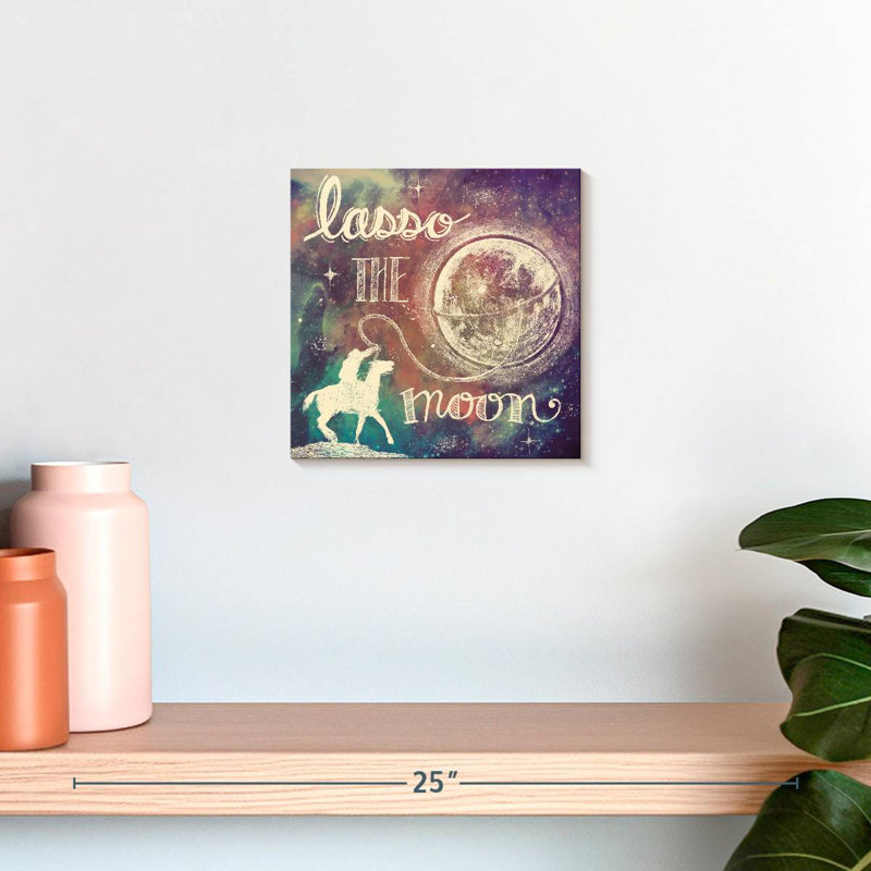 Tergel, univers, galaxie, lasso, lune, H 10 po x l 10 po