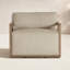 Stroud Outdoor Teak Swivel Lounge Chair-1546403871