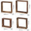 Tablette flottante en bois massif Mekela-593165601
