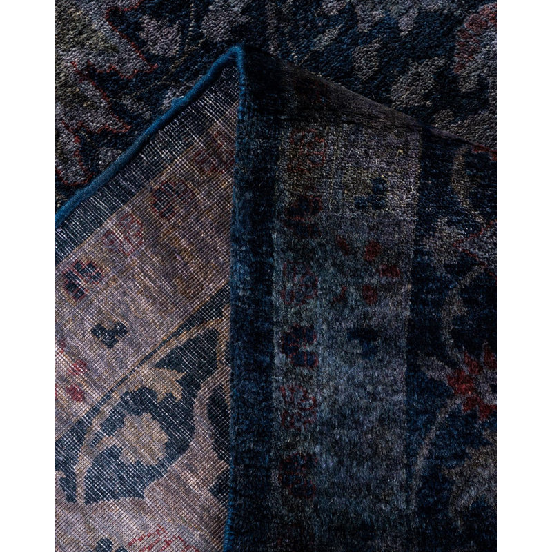 Fine Vibrance One-of-a-Kind 6' 2" X 9' 2" Hand Knotted Area Rug