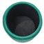 37.5cm Wide Velvet Cylinder Striped Standard Ottoman-1343830867