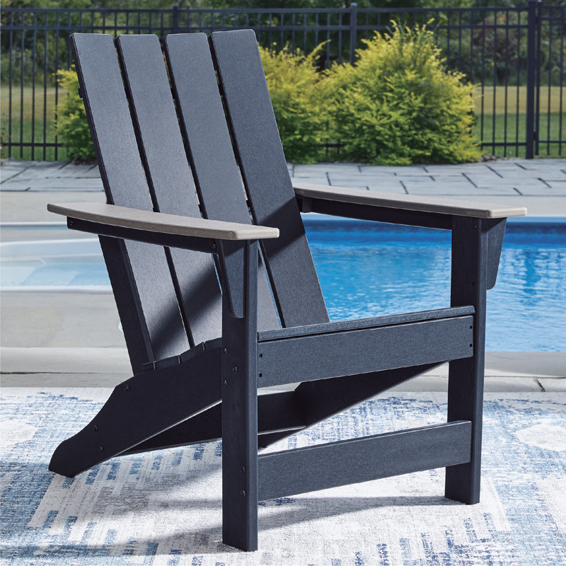 Chaise Adirondack Mabry Shores, Bleu