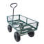 Les chariots de chariot de jardin facilitent le transport du bois de chauffage (vert)