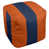 Orange / bleu marine / orange
