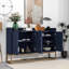 Buffet moderne et élégant avec grand espace de rangement pour la salle à manger et le vestibule-1398265146