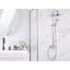 Almond Thermostatic Shower with Dual Head-1604670373