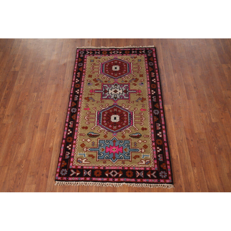 Handmade Wool Khotan Oriental Rug 3x5