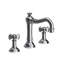 Jacobean Widespread Bathroom Faucet with Drain Assembly-755694108